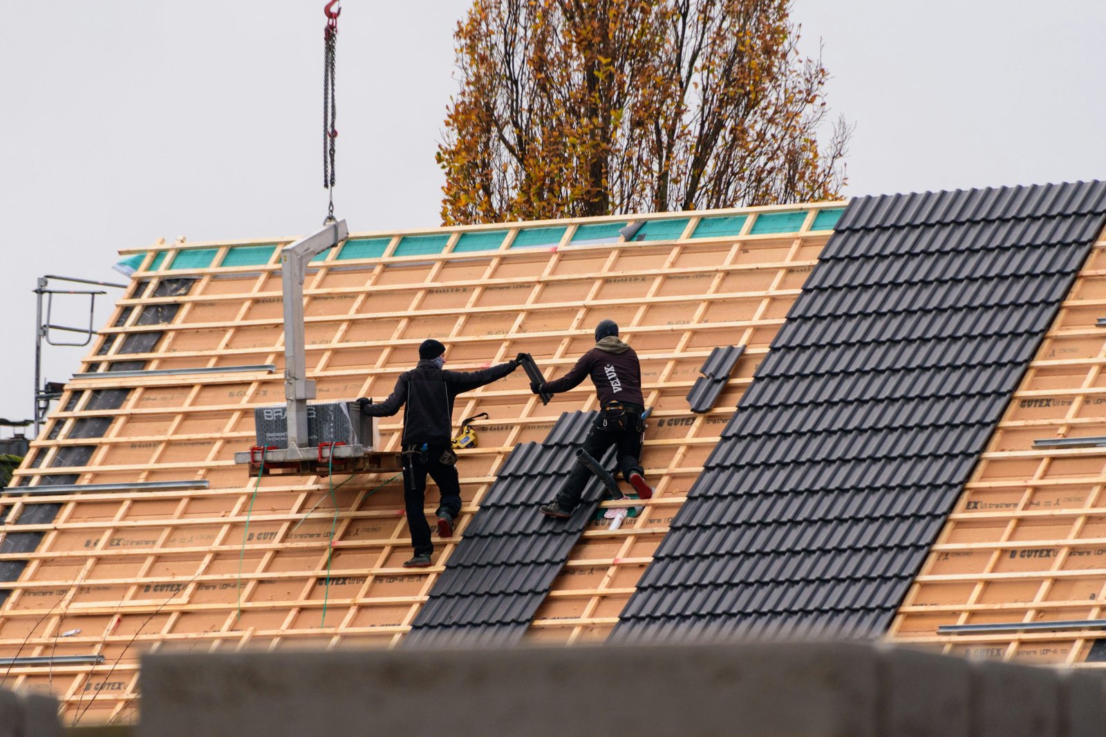 New Roof Installation work example 2