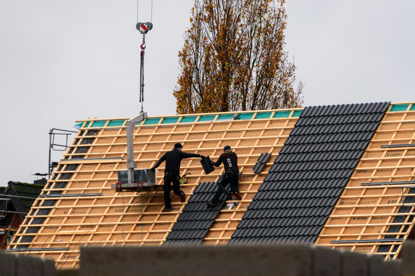 Slating & Tiling work example 4