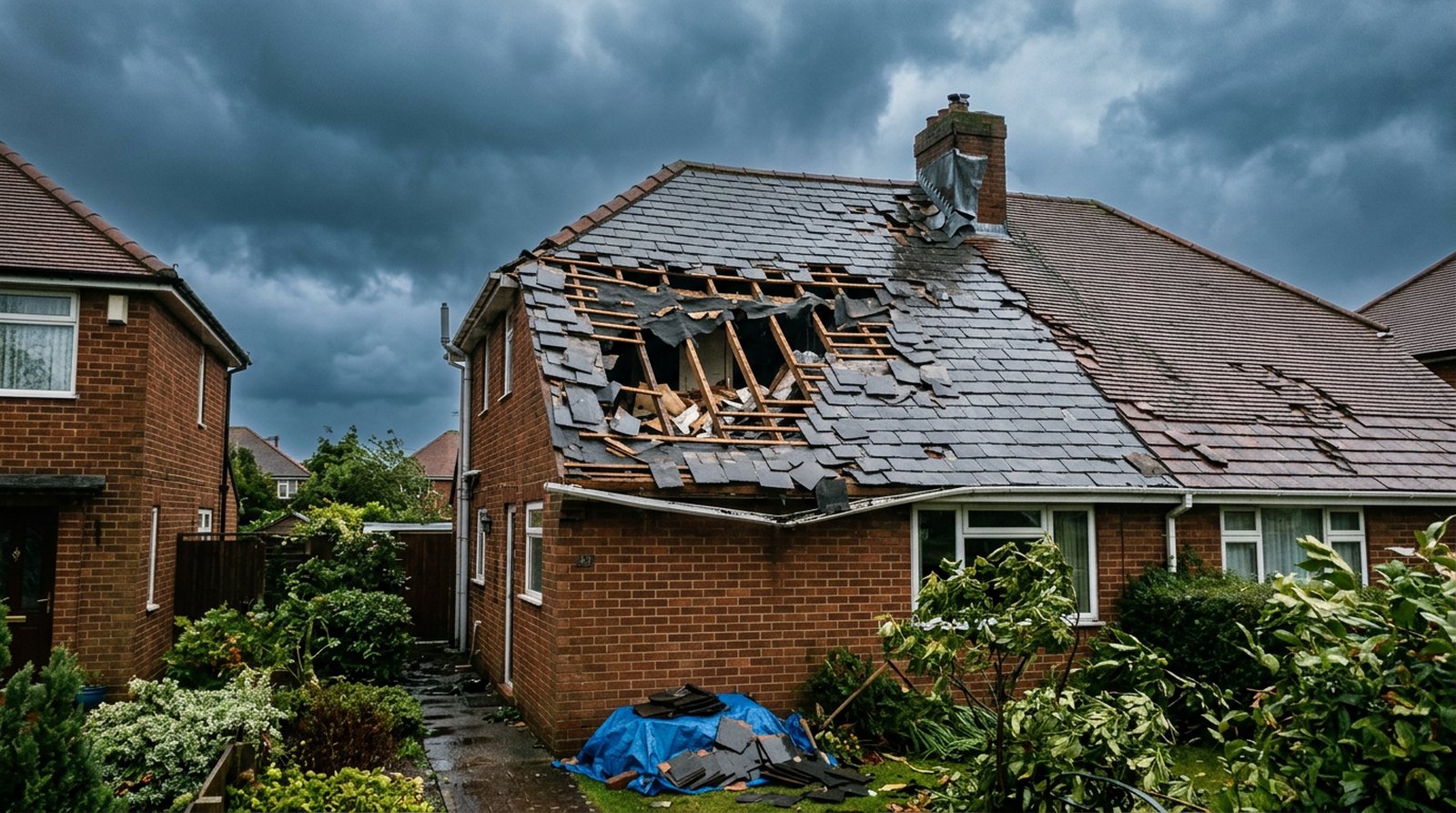 Emergency Roofing - Ridge Vane Roofing