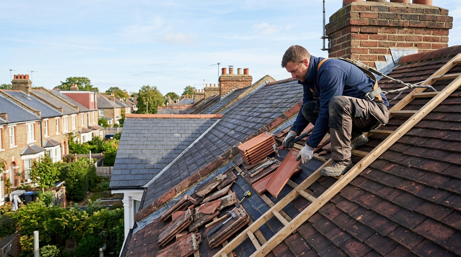 Roof Repairs - Ridge Vane Roofing