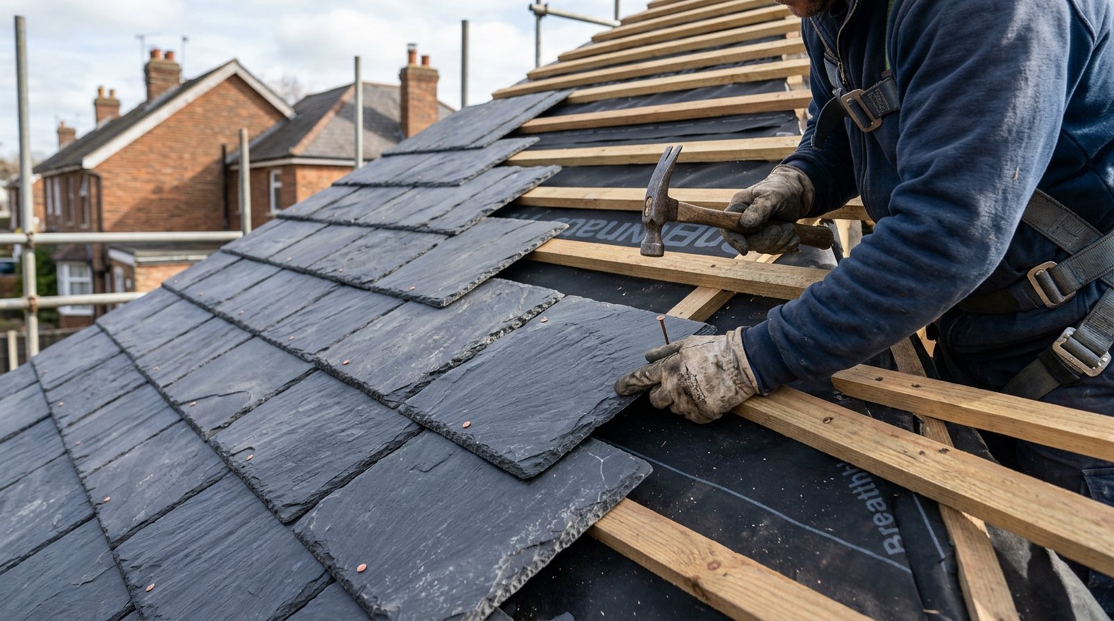 Slating & Tiling - Ridge Vane Roofing